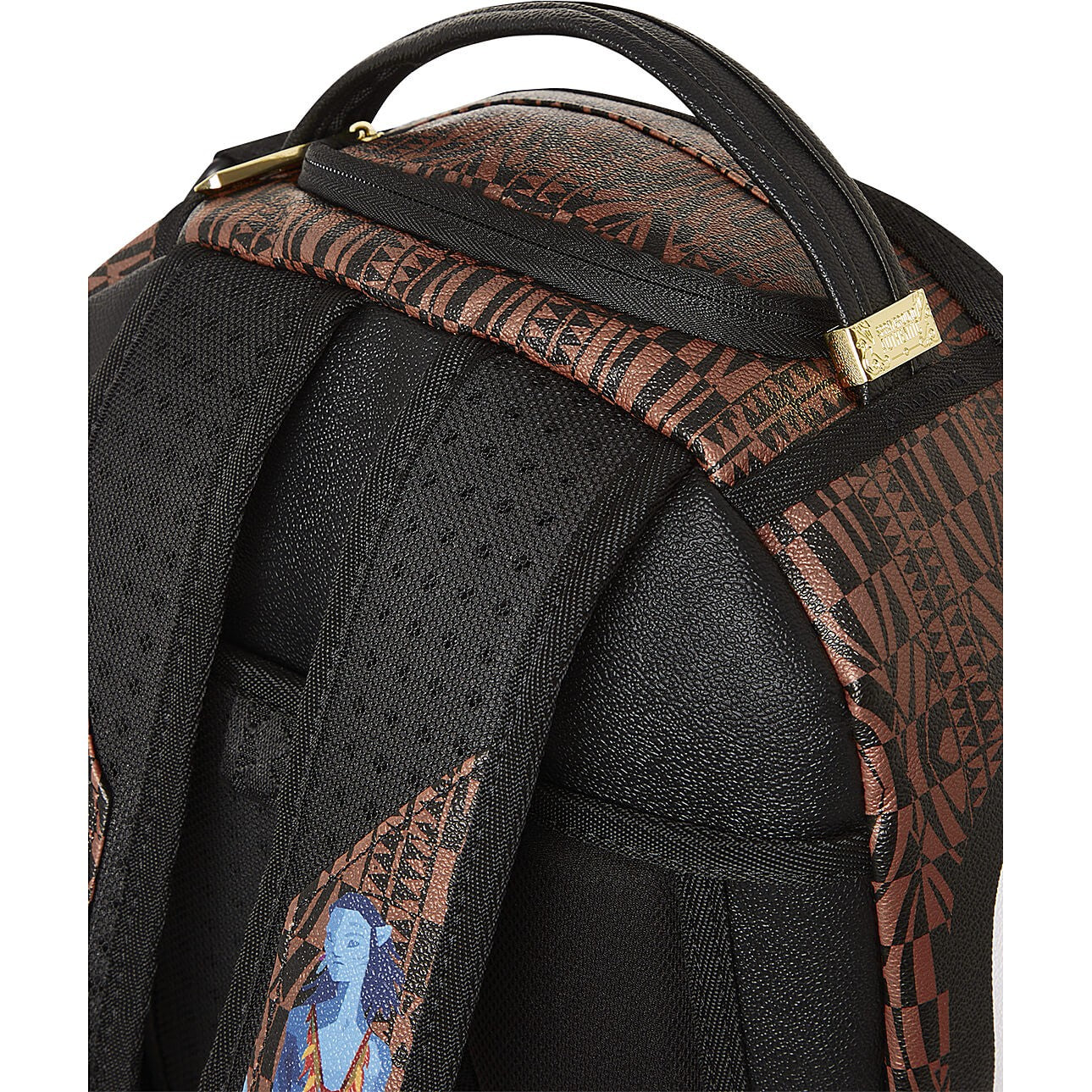 Sprayground Avatar Ocean Shark Backpack Jake And Neytiri Sharks In Pandora Brown