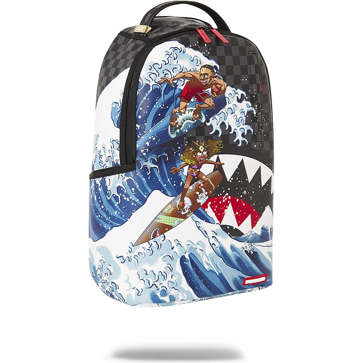 Sprayground Amari Bailey & Sister Surfrider Collab Backpack (Dlxv) Grey/Multicolor