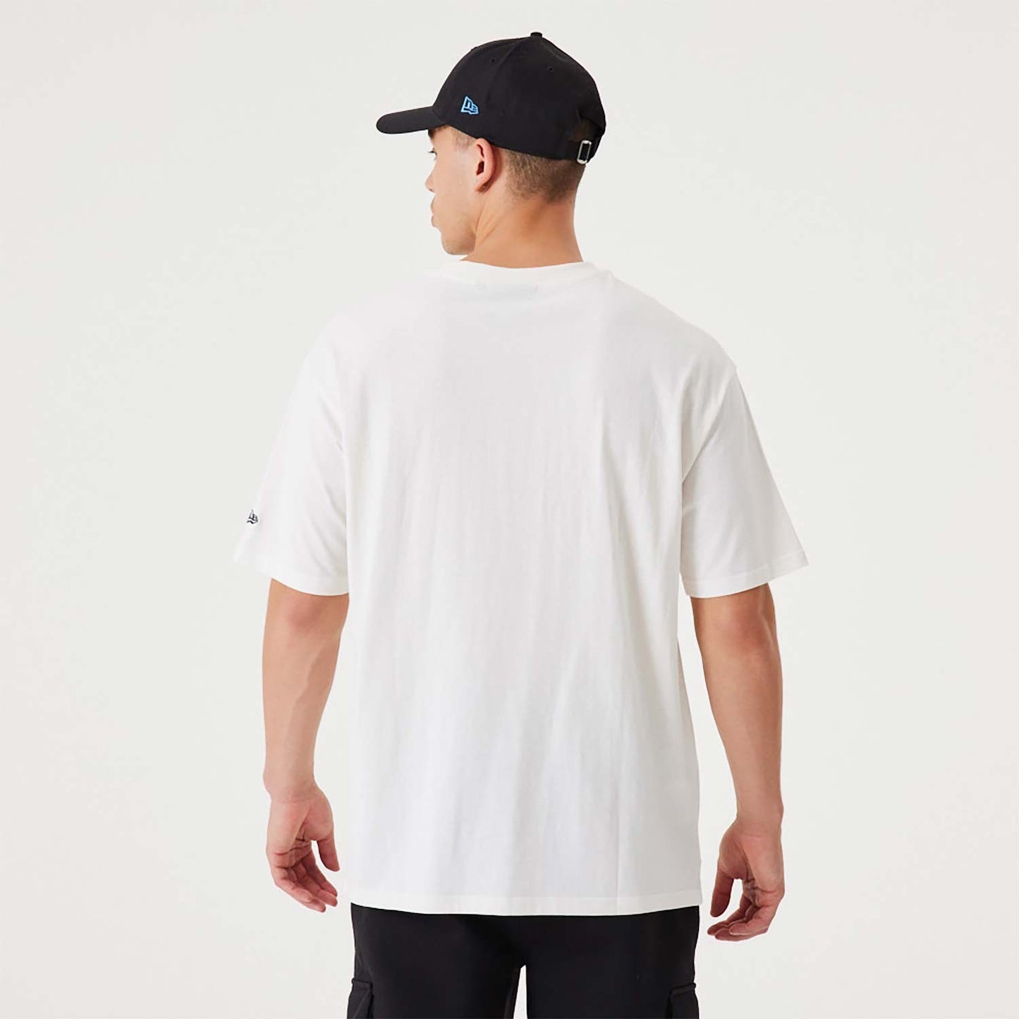 NEW ERA LA Dodgers MLB Team Wordmark White Oversized T-Shirt White