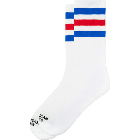 American Socks American Pride II - Mid High White