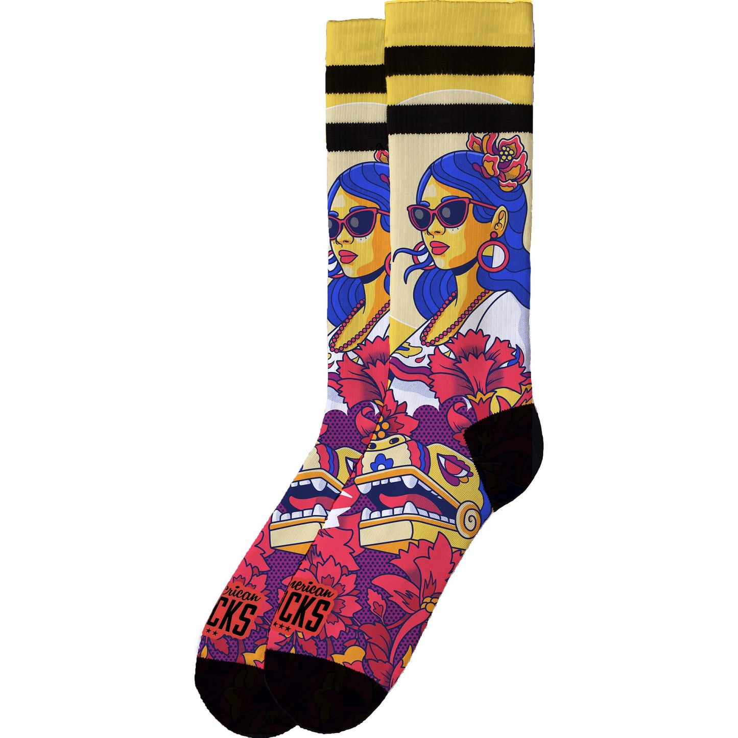 American Socks Valentina - Mid High Multi