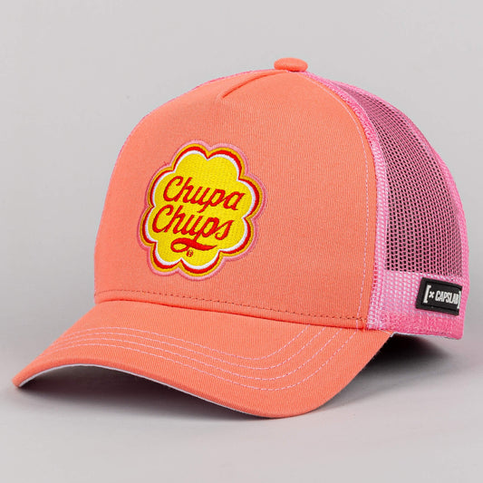 Capslab Chupa Chups Femme Trucker Cap Pink