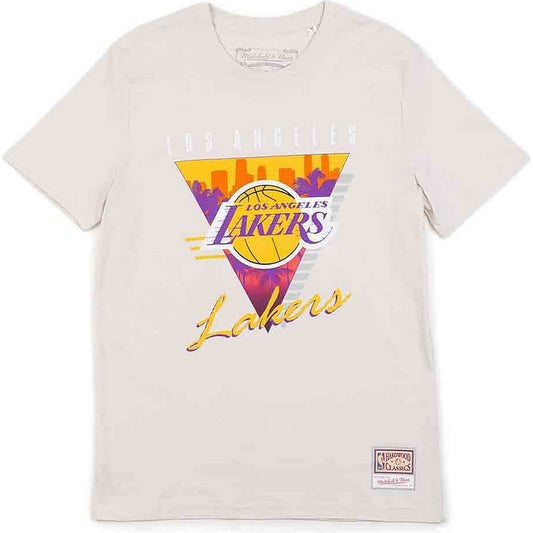 Mitchell & Ness Nba Final Seconds Tee Lakers Los Angeles Lakers Sand