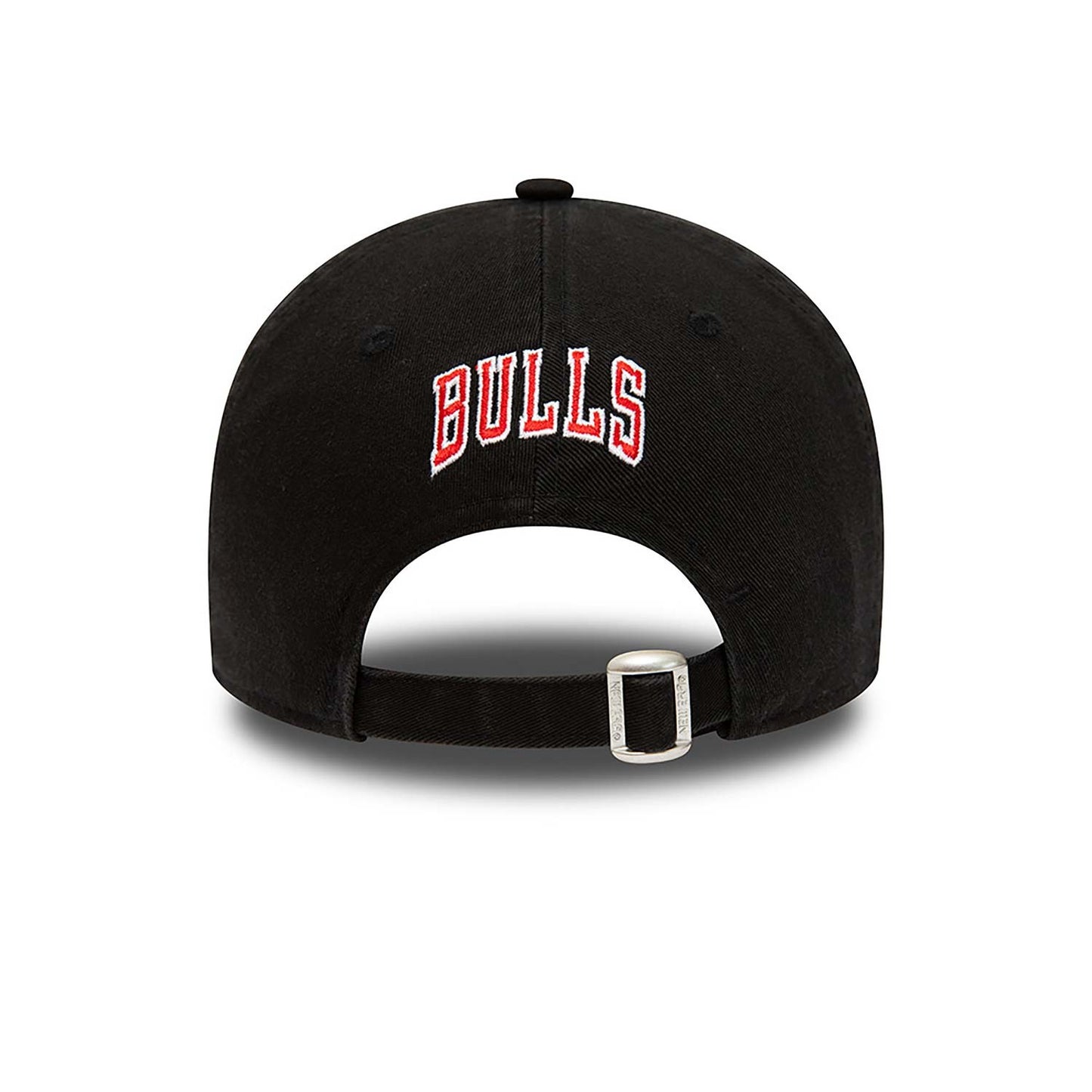 New Era NBA Chicago Bulls Wash Wordmark Black 9TWENTY Adjustable Cap Black