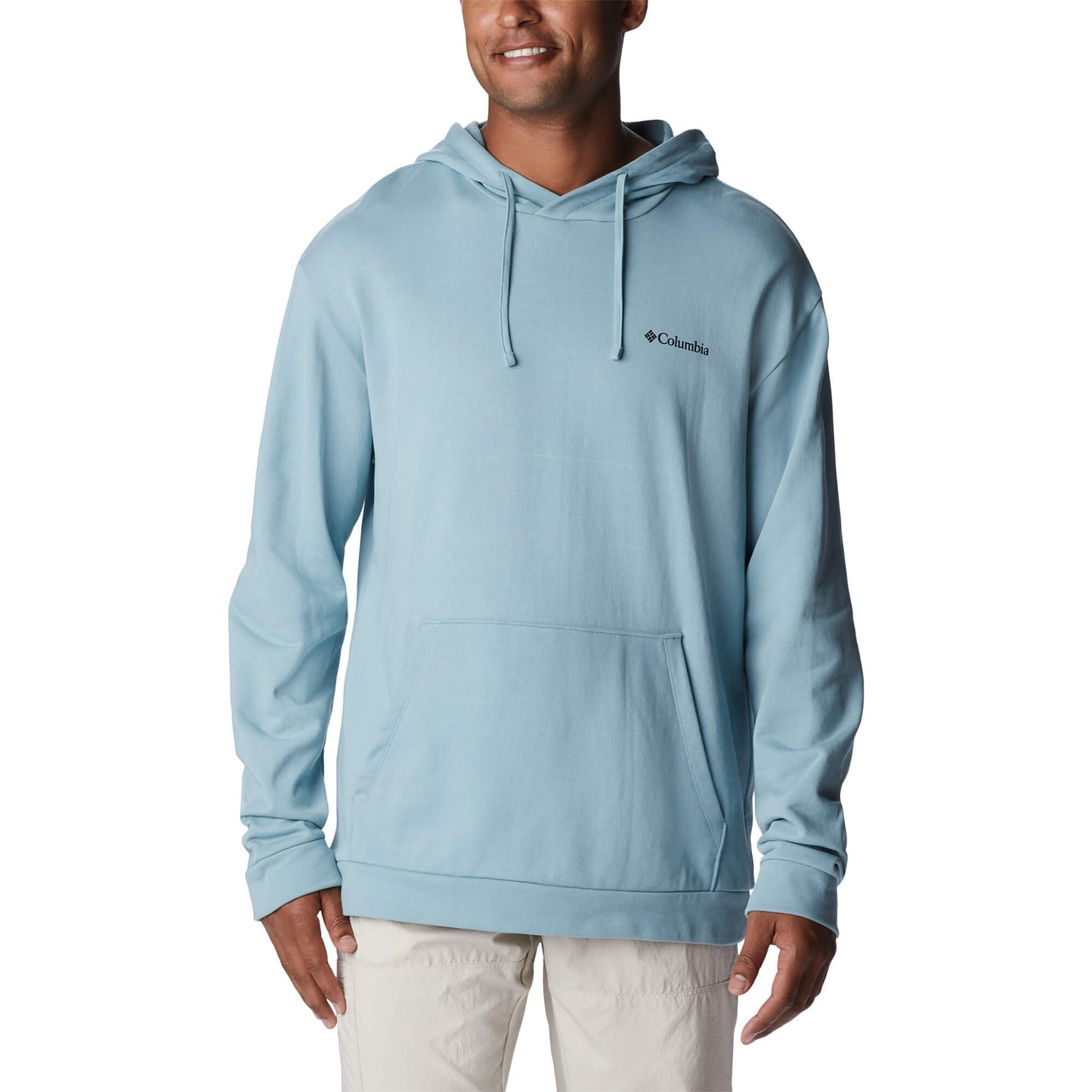 Mikina s kapucňou Columbia Break It Down™ Hoodie bledomodrá