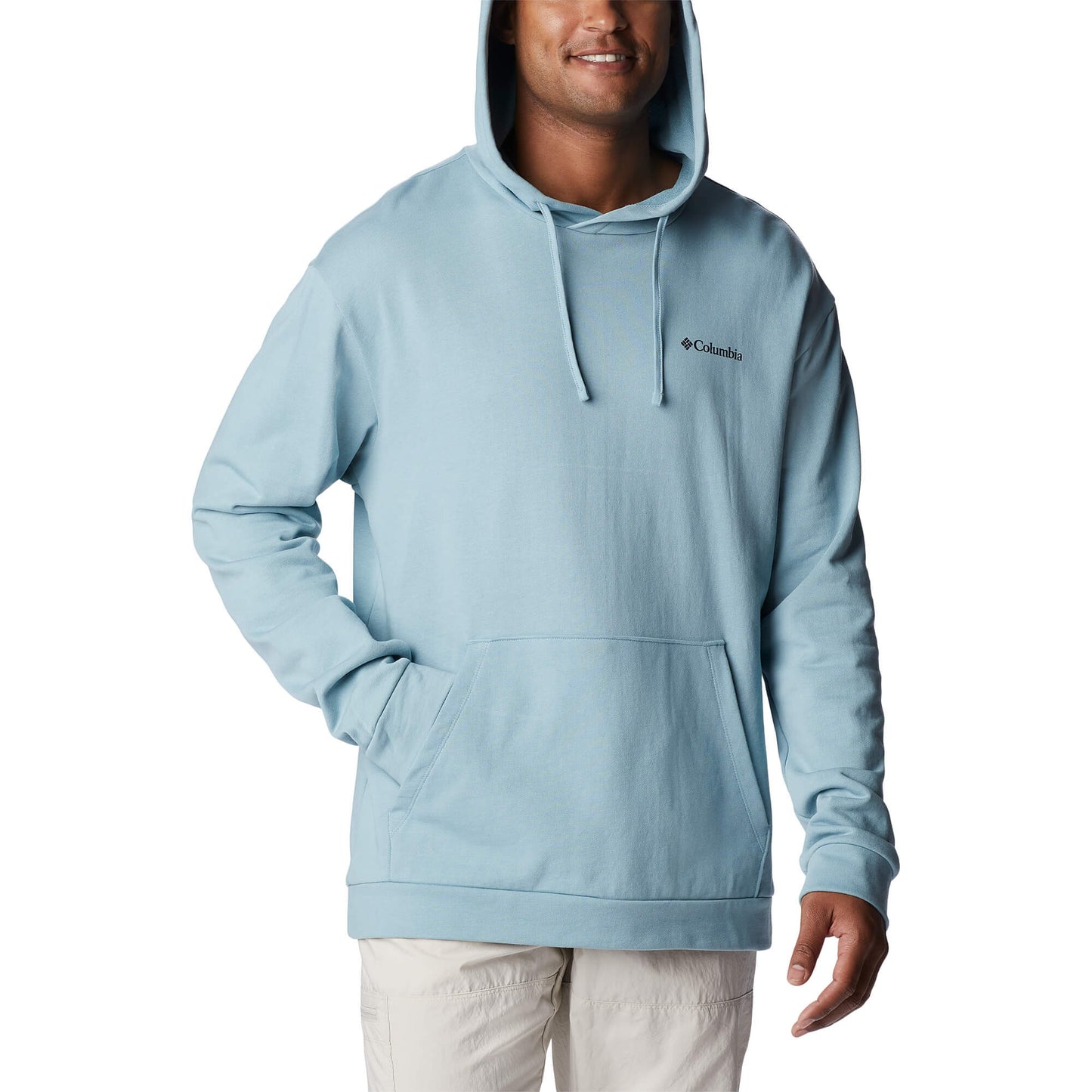 Mikina s kapucňou Columbia Break It Down™ Hoodie bledomodrá