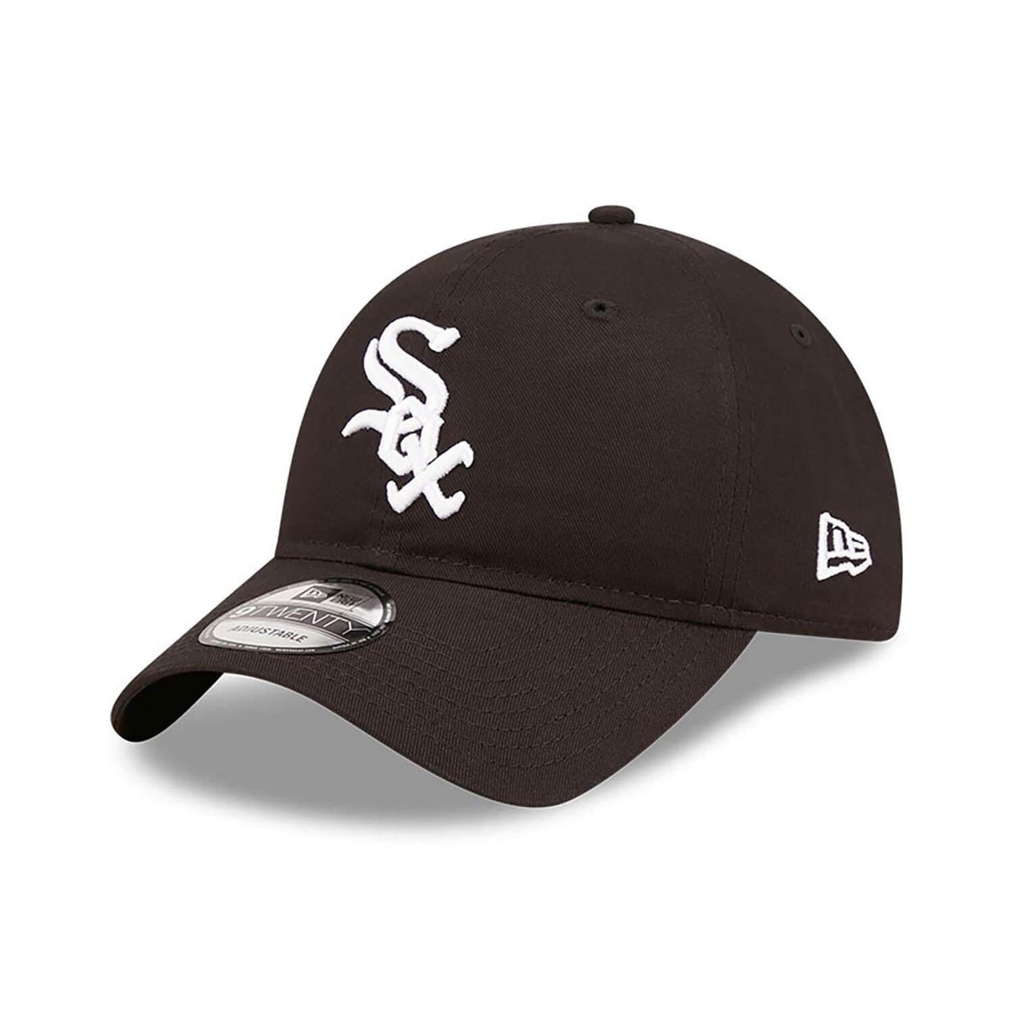 NEW ERA MLB Chicago White Sox League Essential Black 9TWENTY Adjustable Cap Black