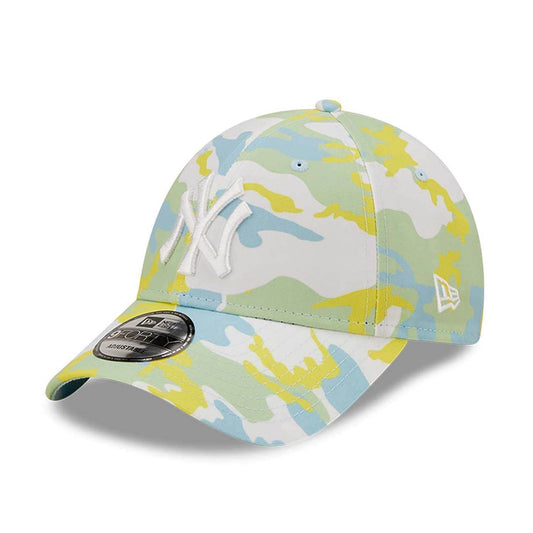 NEW ERA MLB New York Yankees Seasonal All Over Print Camo 9FORTY Adjustable Cap Camo