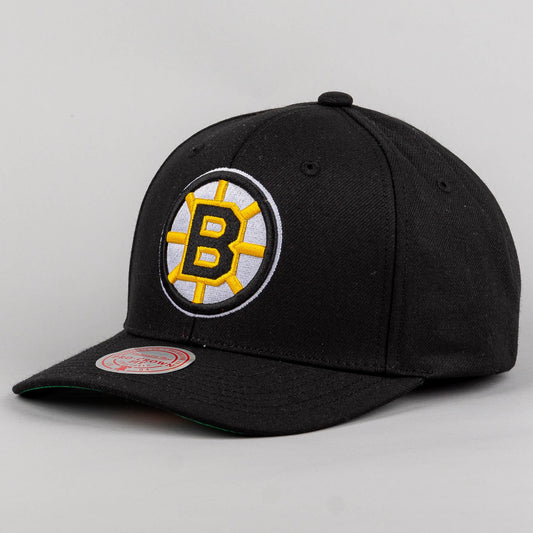 Mitchell & Ness NHL Team Ground 2.0 Pro Snapback Boston Bruins Black