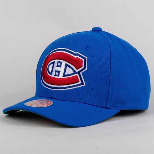 Mitchell & Ness NHL Team Ground 2.0 Pro Snapback Montreal Canadiens Blue