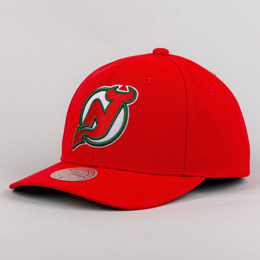 Mitchell & Ness NHL Team Ground 2.0 Pro Snapback New Jersey Devils Red