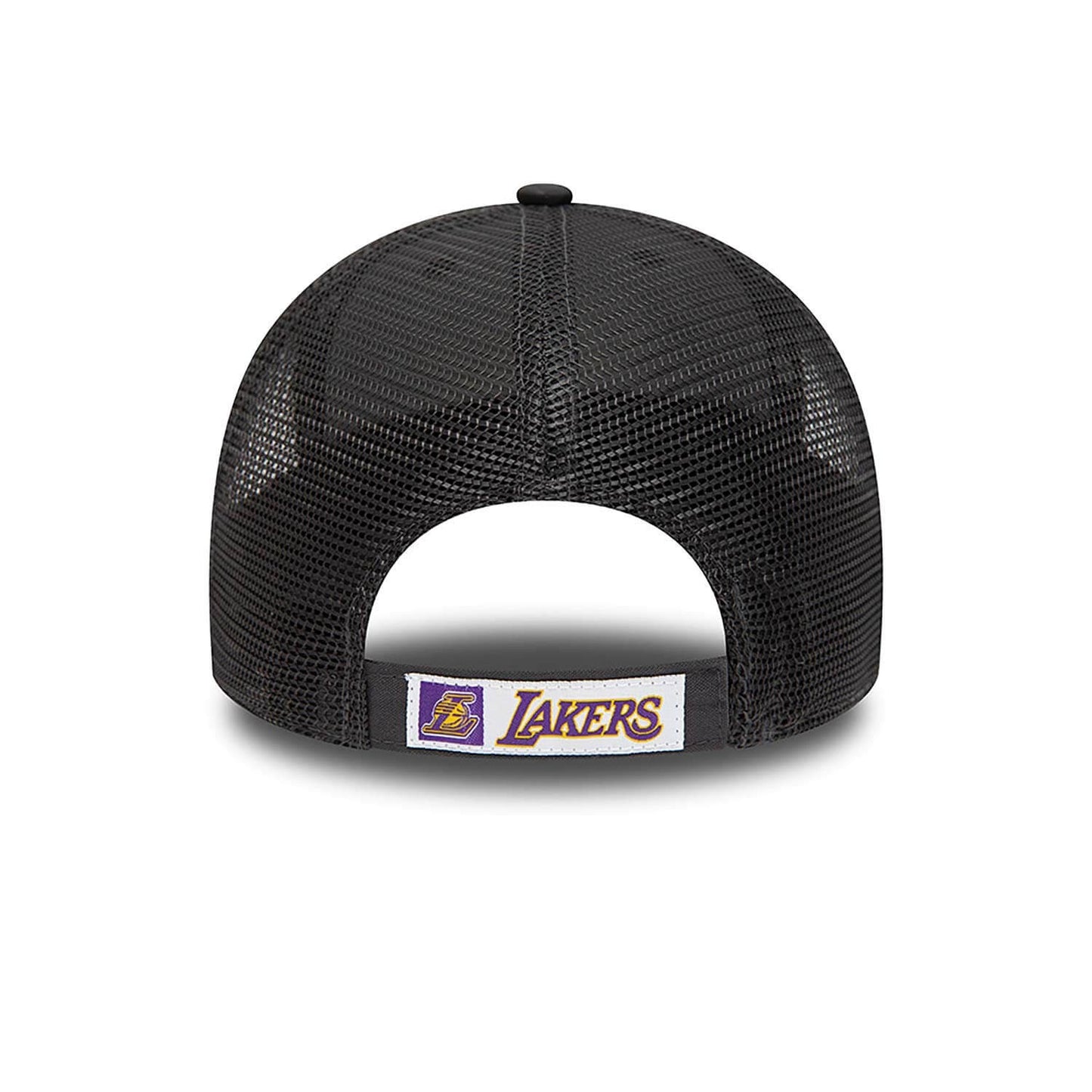 New Era NBA LA Lakers Home Field Grey 9FORTY Trucker Cap Grey