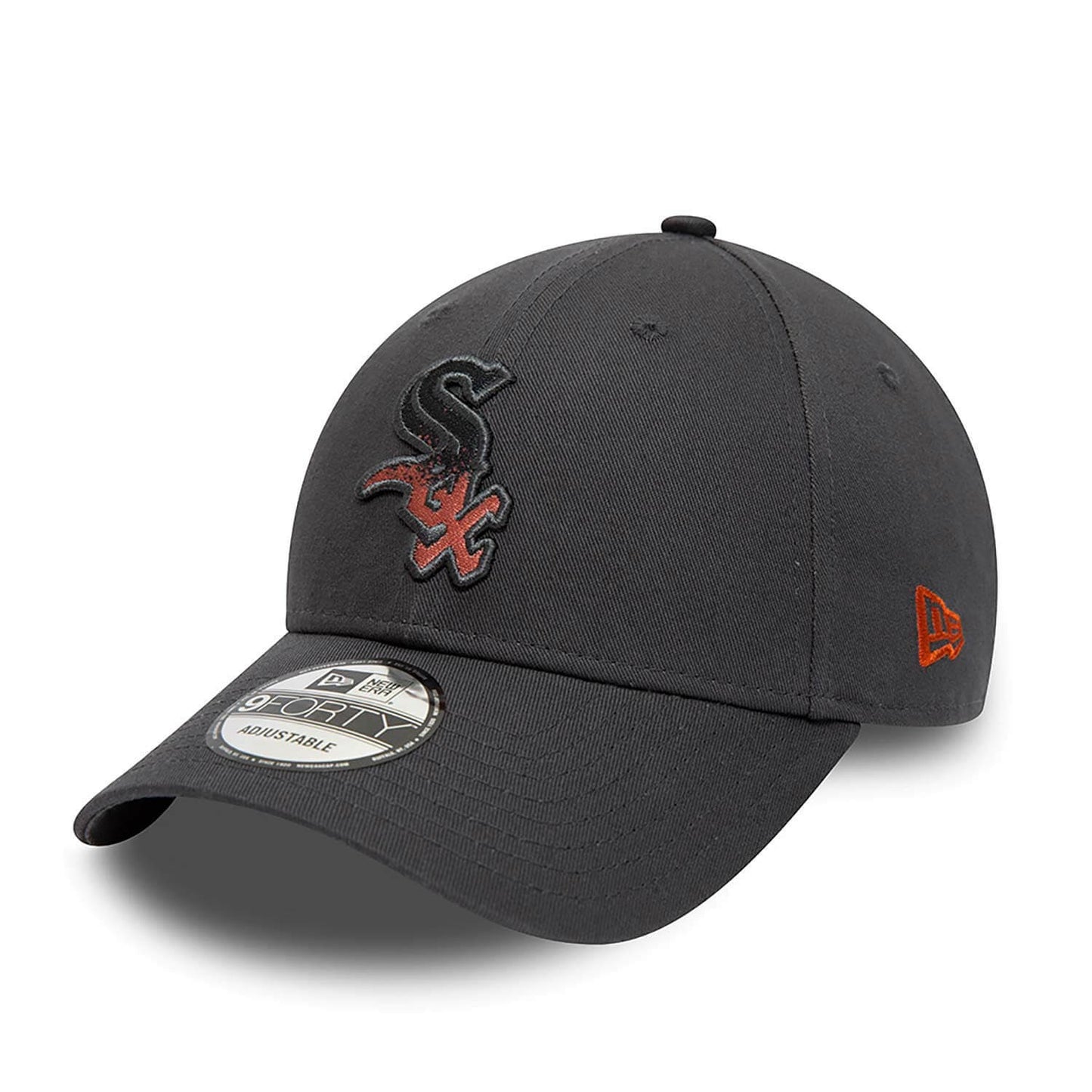 New Era MLB Chicago White Sox Gradient Infill Dark Grey 9FORTY Adjustable Cap Grey