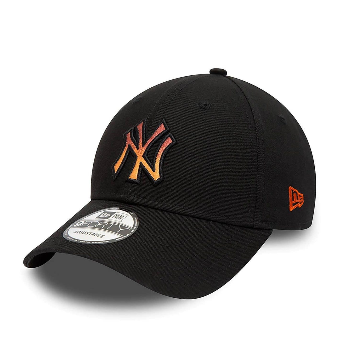 New Era MLB New York Yankees Gradient Infill Black 9FORTY Adjustable Cap Black