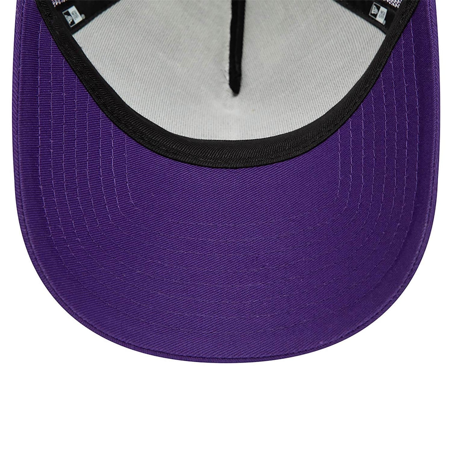 New Era NBA LA Lakers League Champons Purple A-Frame Trucker Cap Purple