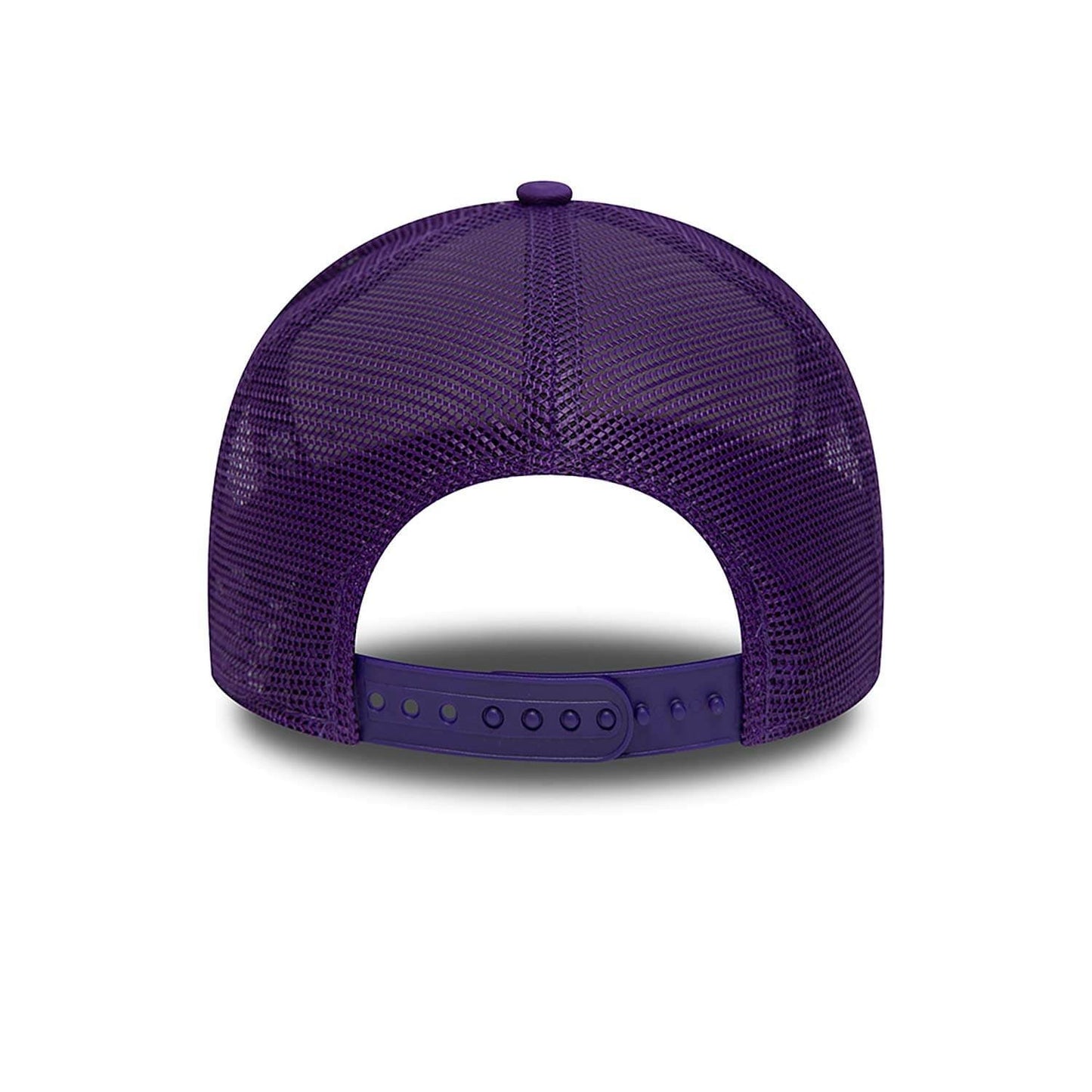 New Era NBA LA Lakers League Champons Purple A-Frame Trucker Cap Purple