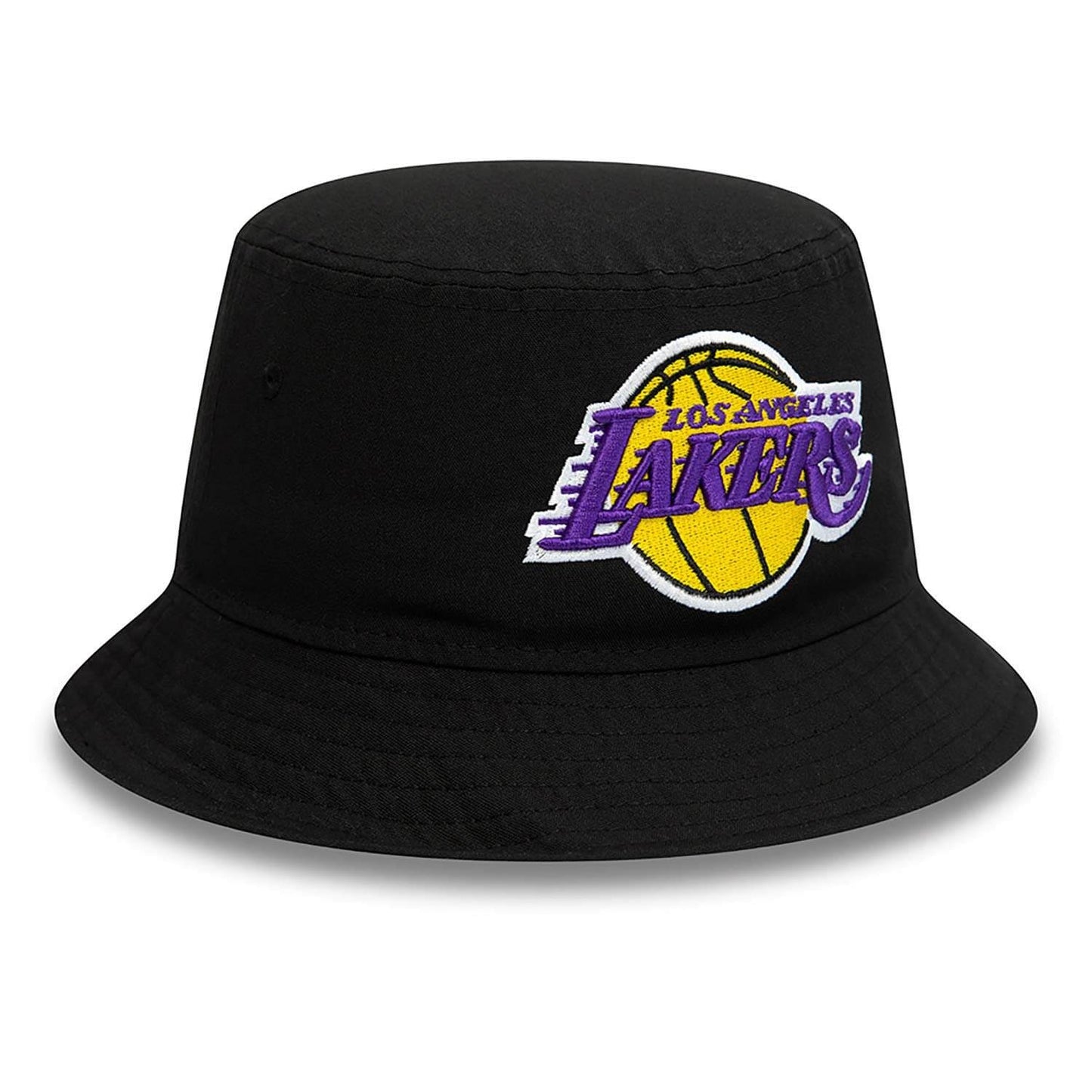 New Era NBA LA Lakers Print Infill Black Bucket Hat Black