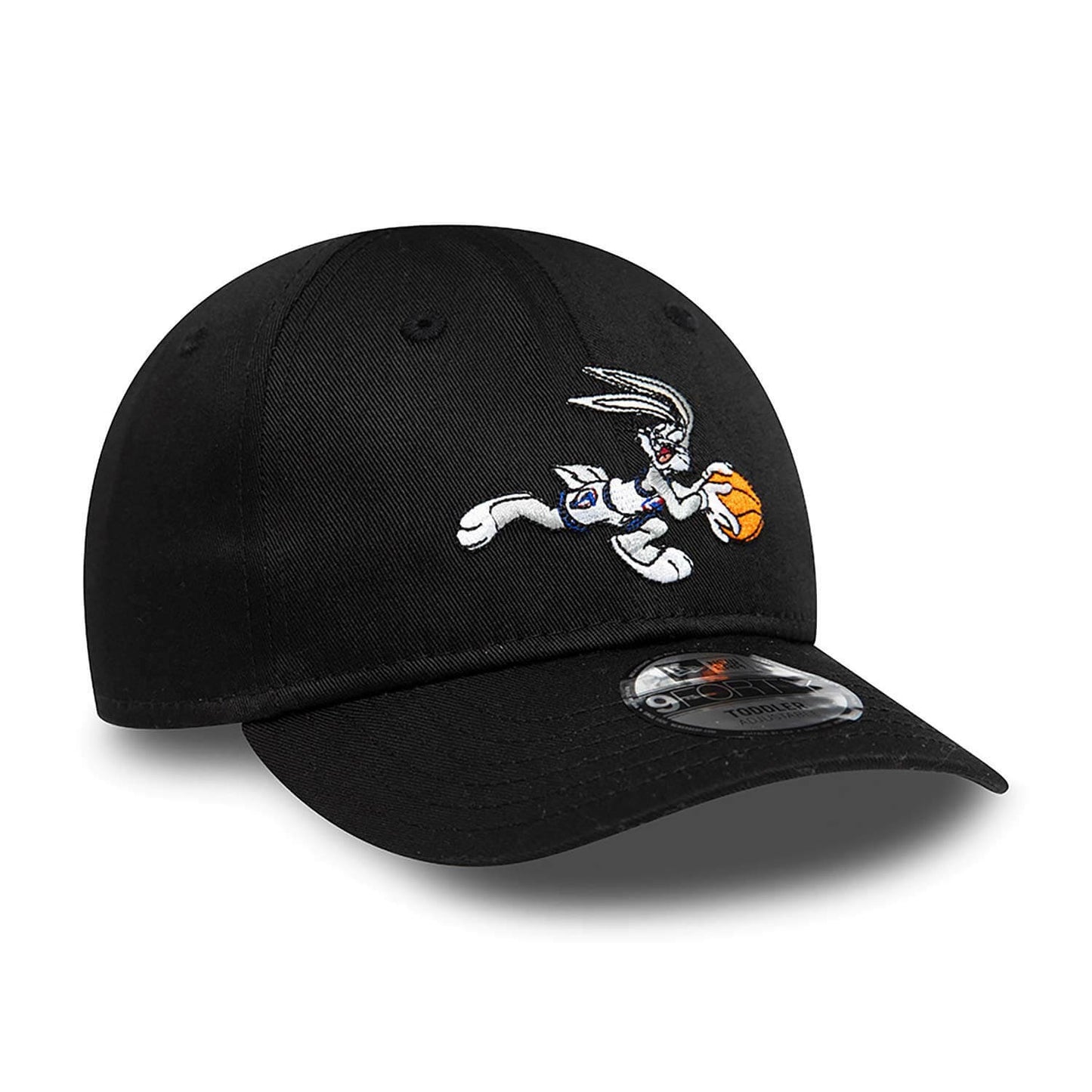 New Era WARNER BROS Bugs Bunny Toddler Black 9FORTY Adjustable Cap Black