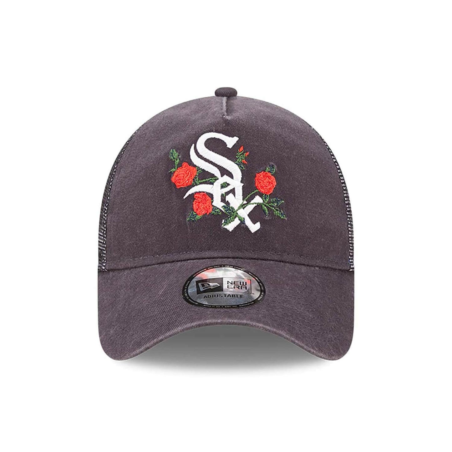 New Era MLB Chicago White Sox Flower Blue 9FORTY A-Frame Trucker Cap Blue