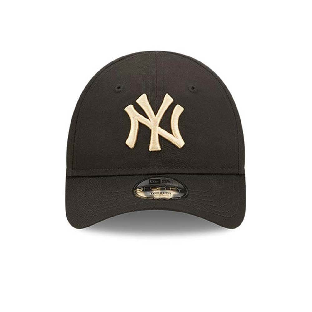 New Era MLB New York Yankees Toddler League Essential Black 9FORTY Adjustable Cap Black