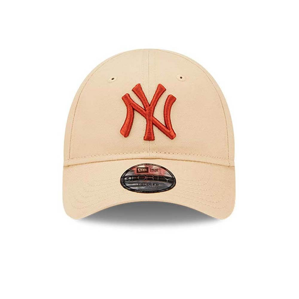 New Era MLB New York Yankees Toddler League Essential Stone 9FORTY Adjustable Cap Cream