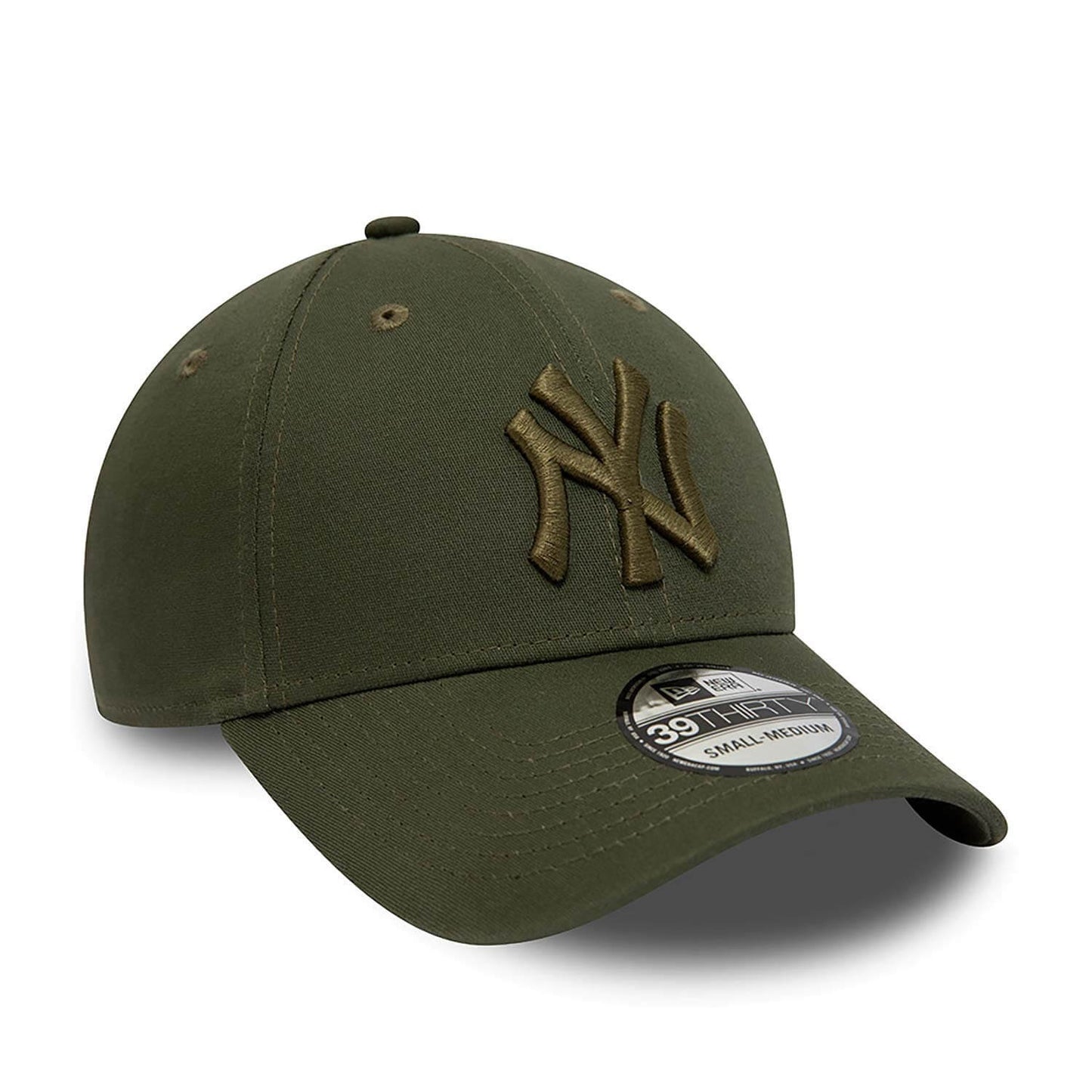 New Era MLB New York Yankees League Essential Green 39THIRTY Stretch Fit Cap Green