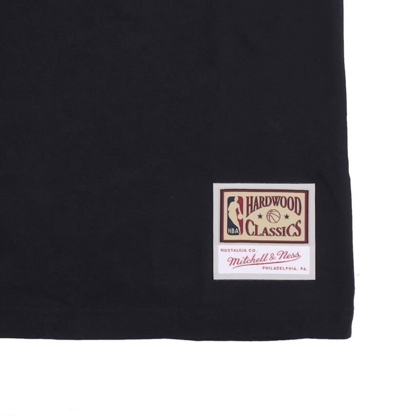 Mitchell & Ness NBA Team Logo Tee Chicago Bulls Black