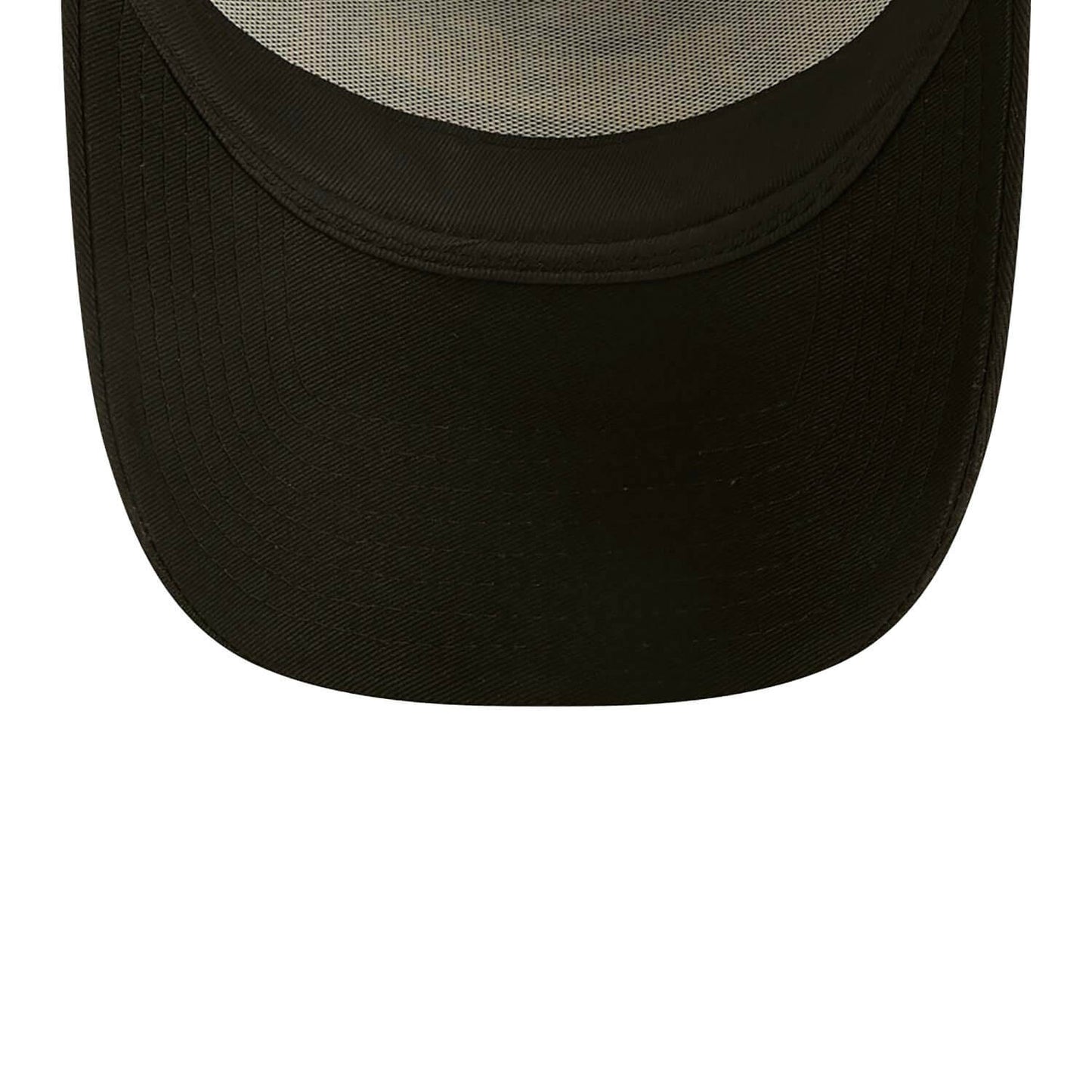 New Era State Patch Black A-Frame Trucker Cap Black