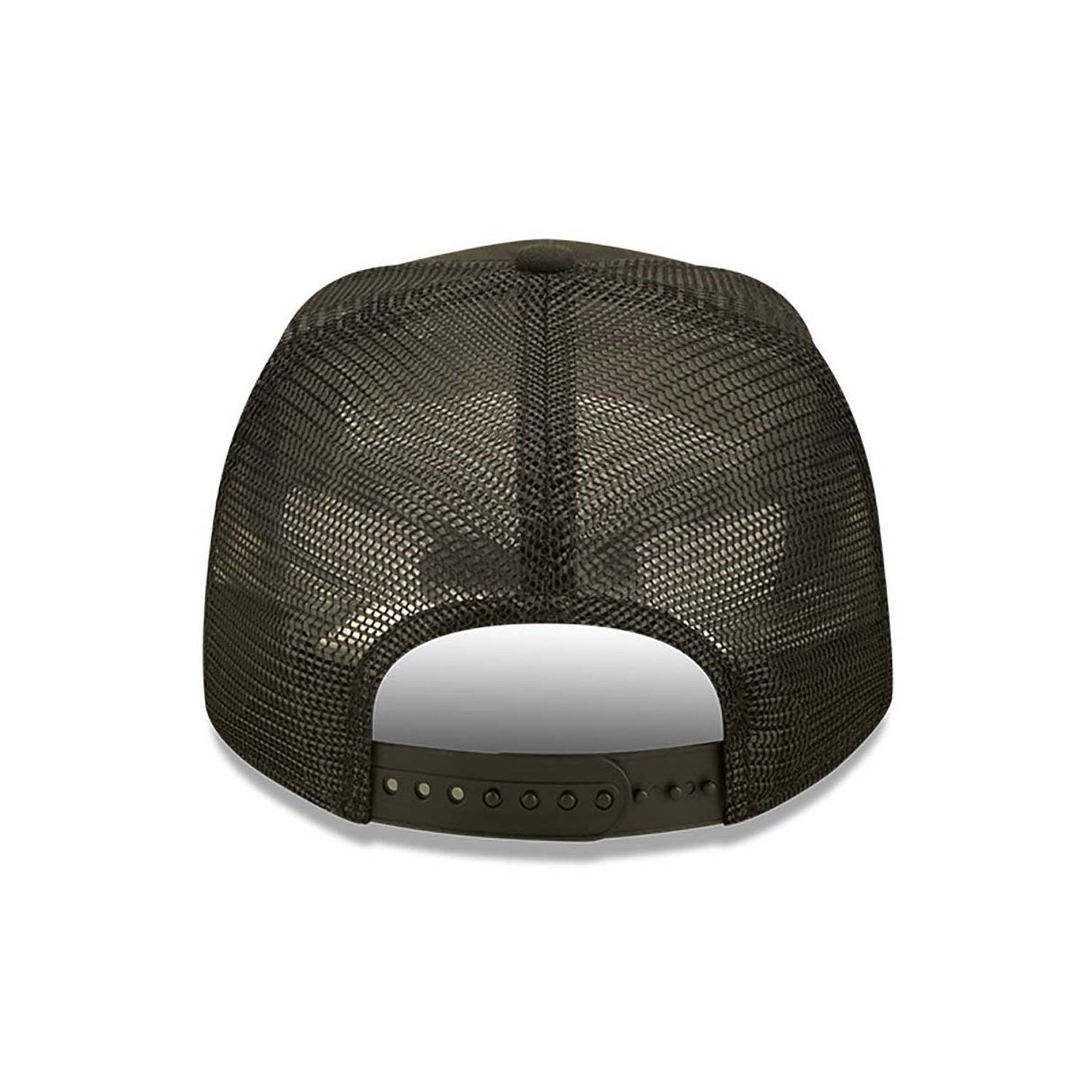 New Era New York State Patch Black A-Frame Trucker Cap Black