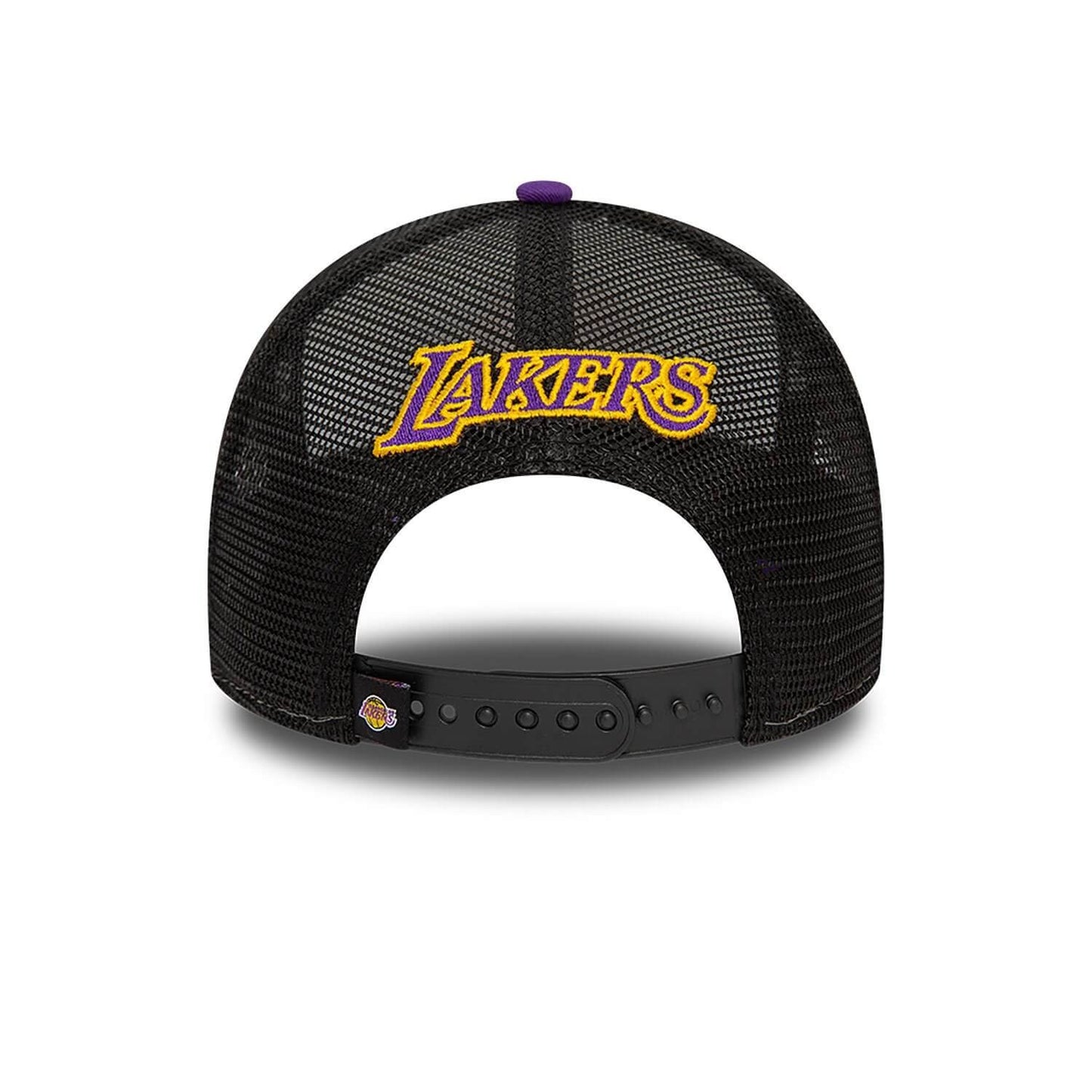 New Era NBA La Lakers Team Color Block White A-Frame Trucker Cap White