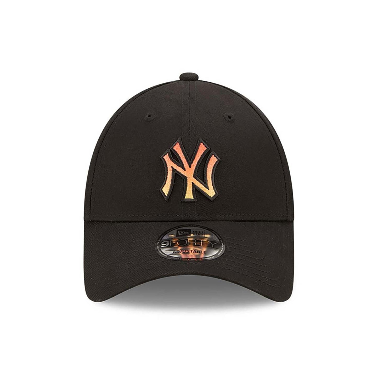 New Era MLB New York Yankees Gradient Infill Black 9Forty Adjustable Cap Black