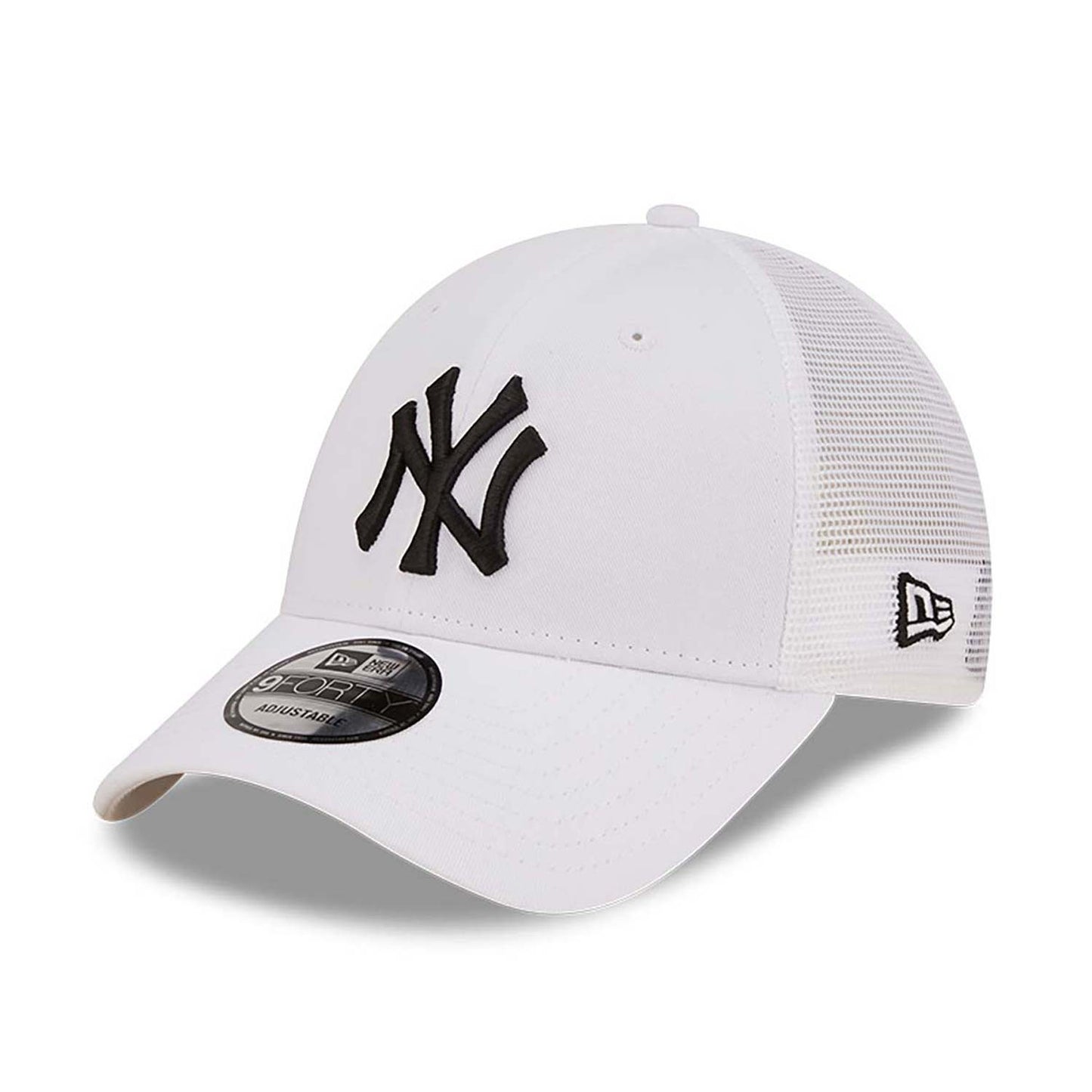 New Era MLB New York Yankees Home Field White 9Forty A-Frame Trucker Cap White