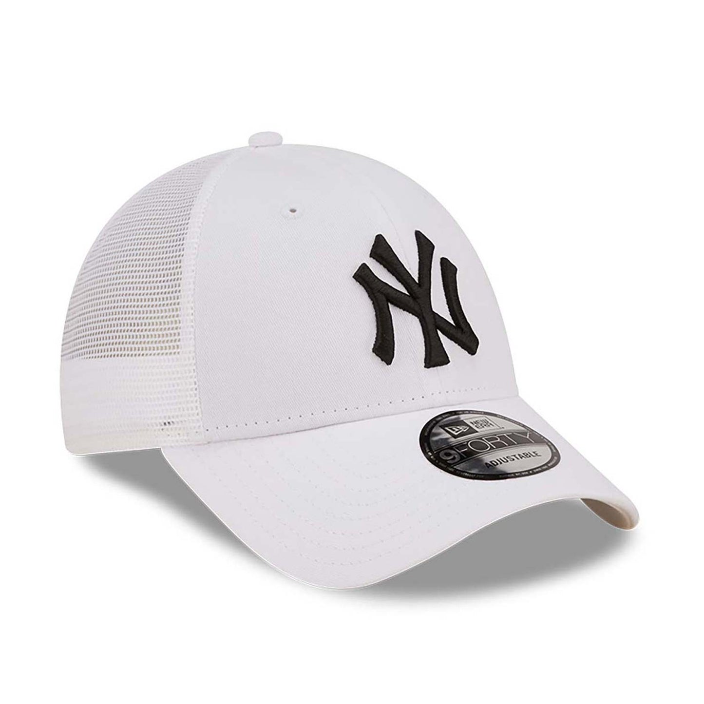 New Era MLB New York Yankees Home Field White 9Forty A-Frame Trucker Cap White