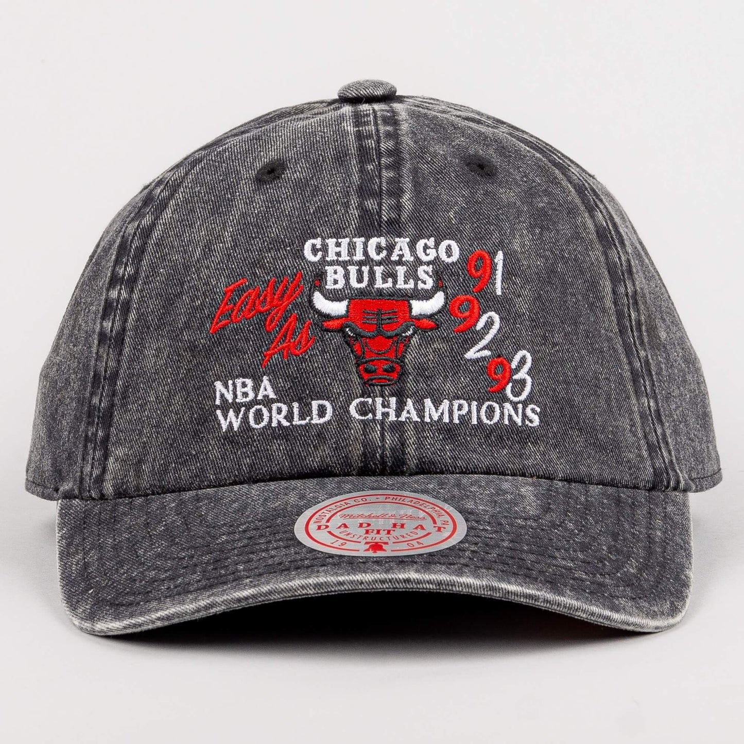 Mitchell & Ness NBA Stone Washed Champions Chicago Bulls Black