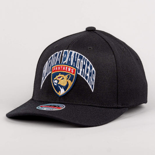 Mitchell & Ness NHL Letterman Type Classic Red Florida Panthers Black