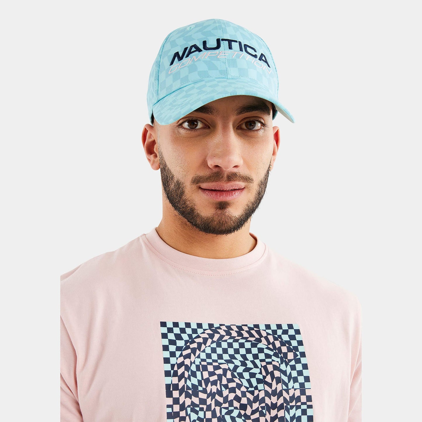 Nautica Competition Captain Snapback Cap Aqua