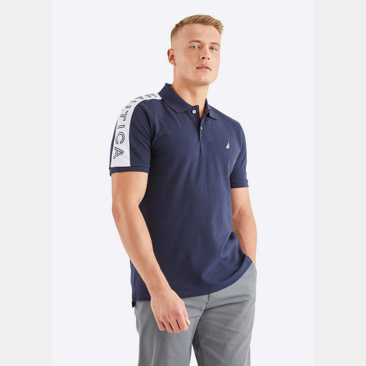 Nautica Dawson Polo Shirt Dark Navy