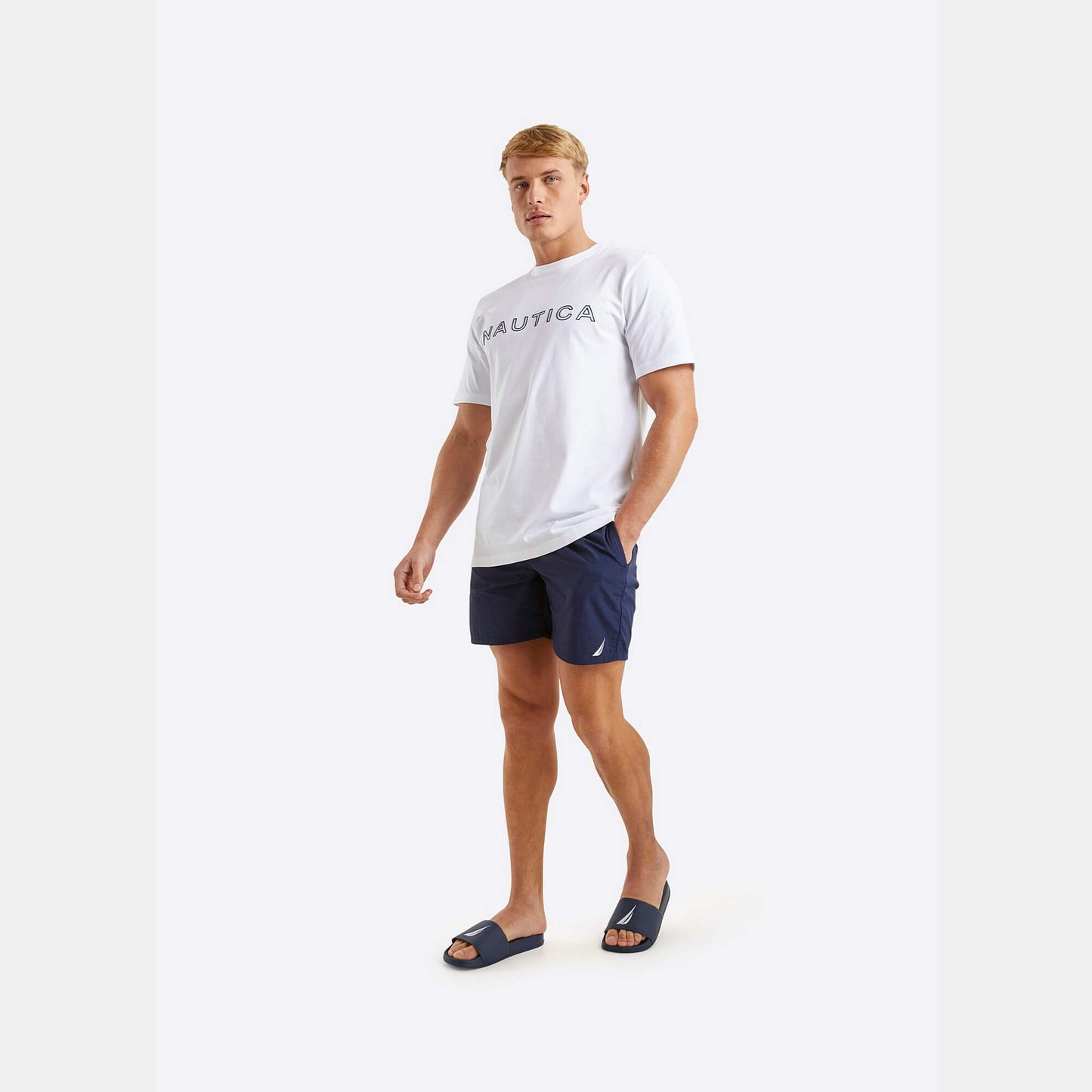 Plavecké šortky Nautica Karson 6'' Swim Short tmavo modré