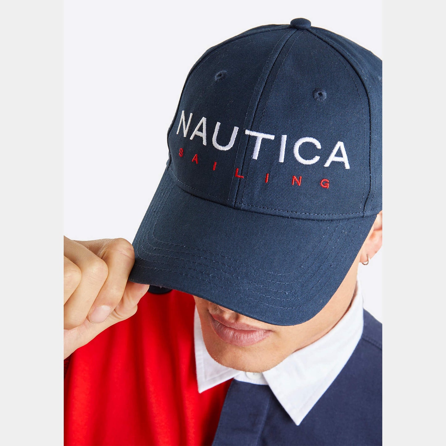 Nautica Baltic Strapback Cap Dark Navy