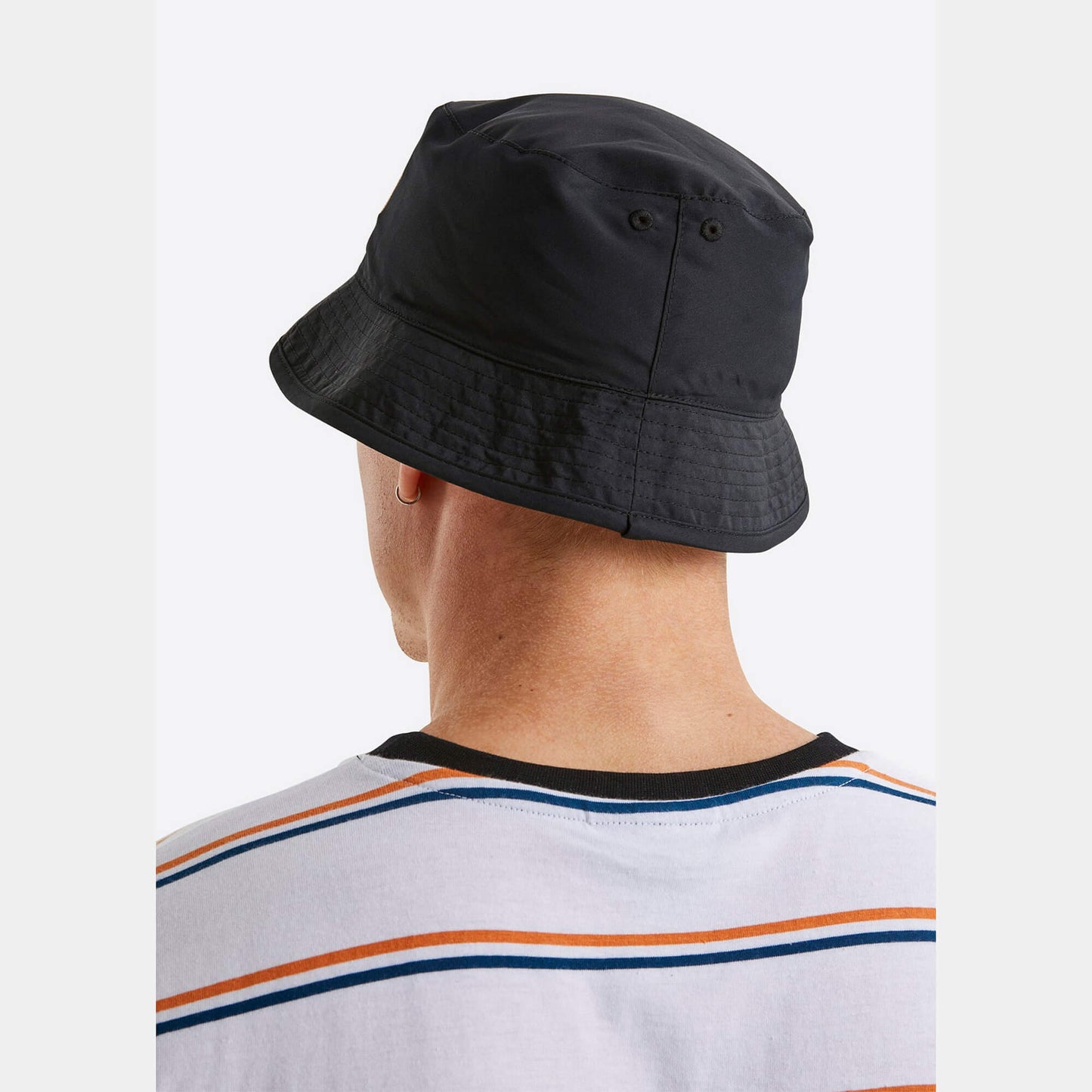 Nautica Aral Reversible Bucket Hat Black/Orange