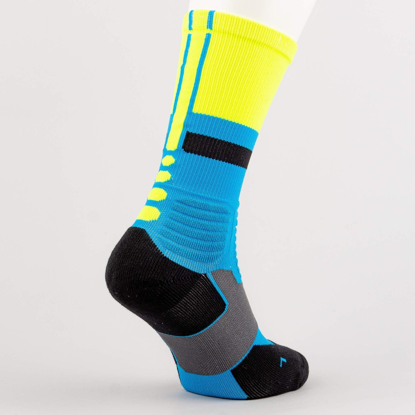 Basketbalové ponožky Peak Basketball Socks modré/žlté/čierne