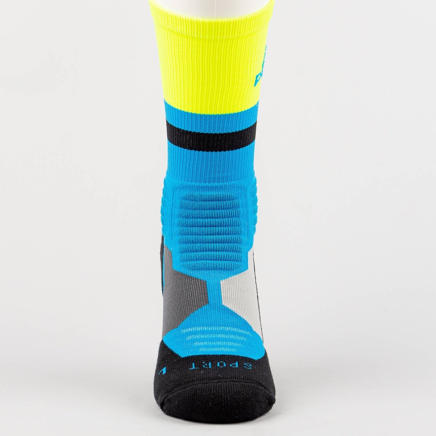 Basketbalové ponožky Peak Basketball Socks modré/žlté/čierne