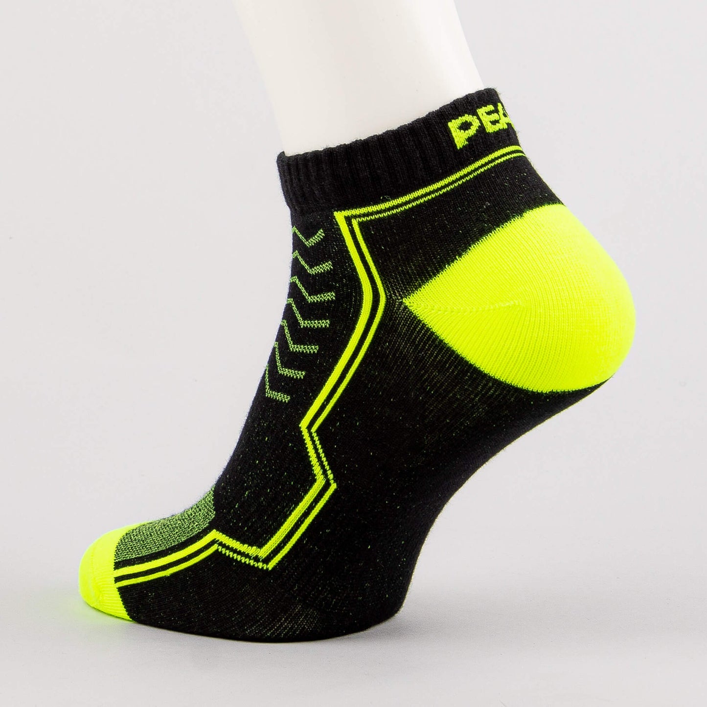 Ponožky Peak Low Cut Socks tmavošedé/zelené