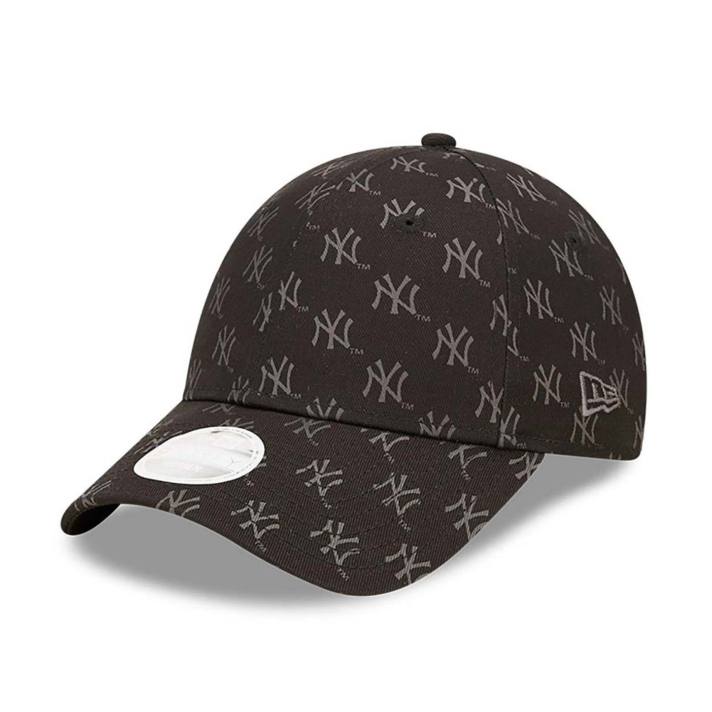 New Era MLB New York Yankees Womens Monogram Black 9FORTY Adjustable Cap