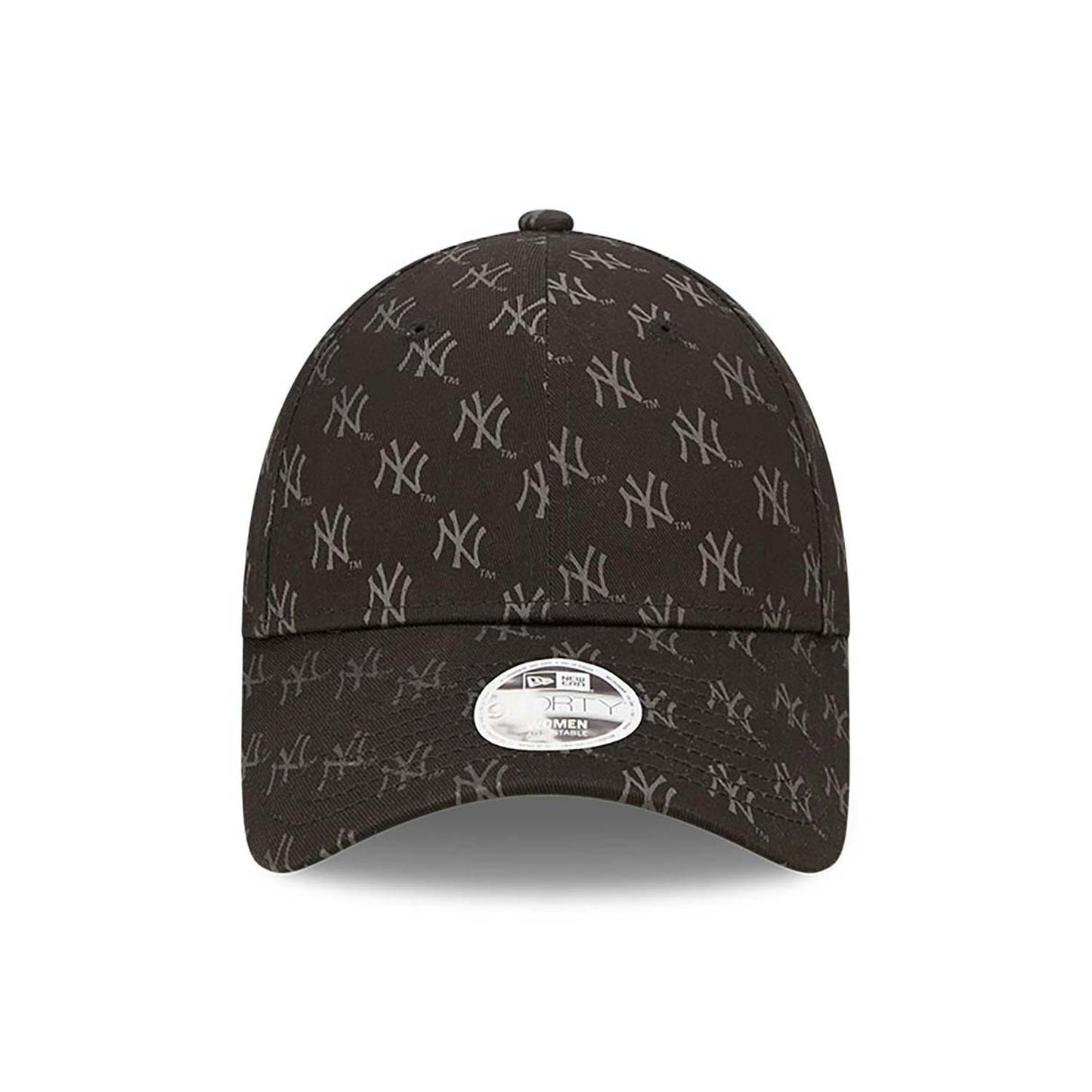 New Era MLB New York Yankees Womens Monogram Black 9FORTY Adjustable Cap