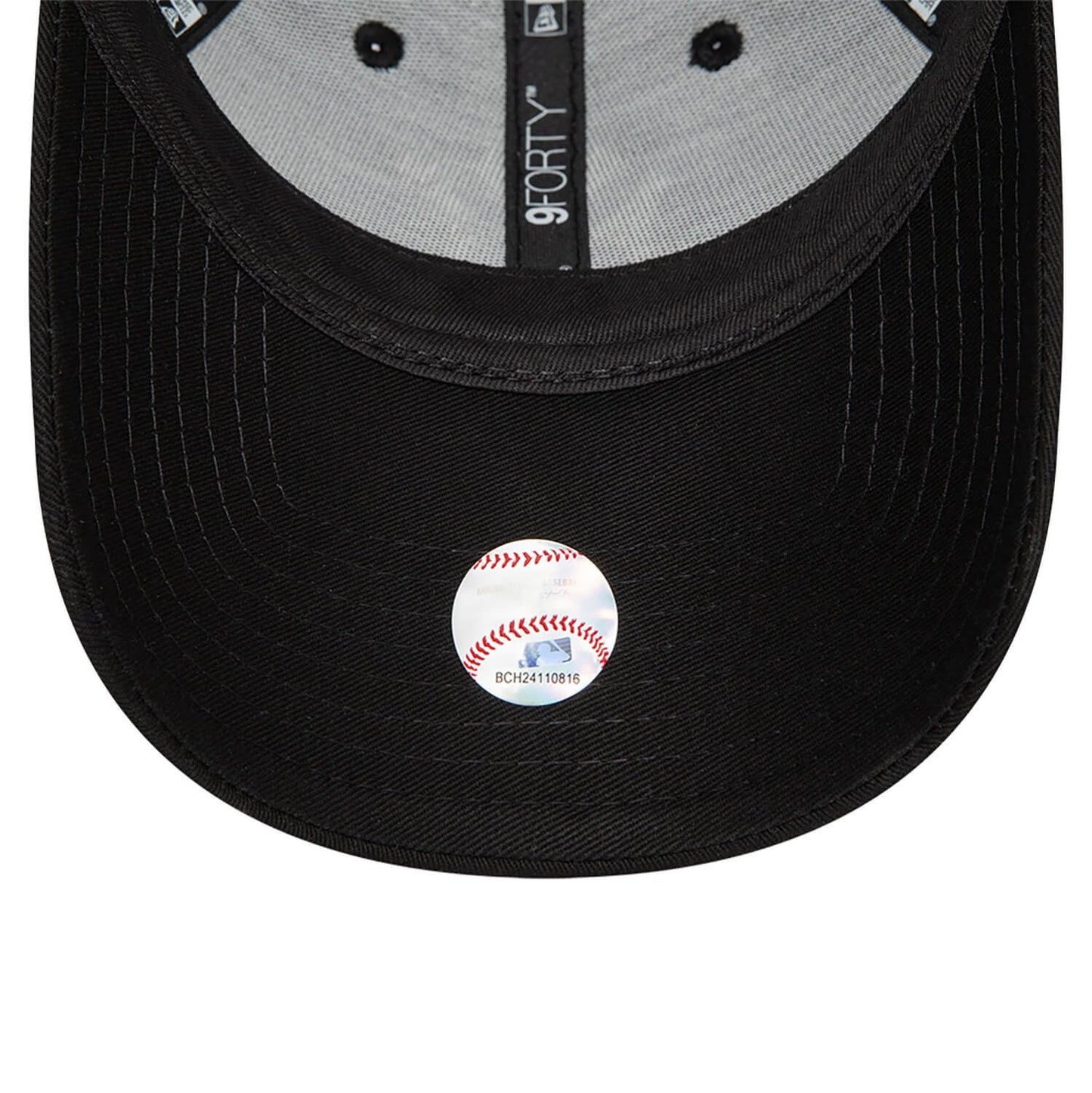 New Era MLB New York Yankees Womens Strawberry Black 9FORTY Adjustable Cap