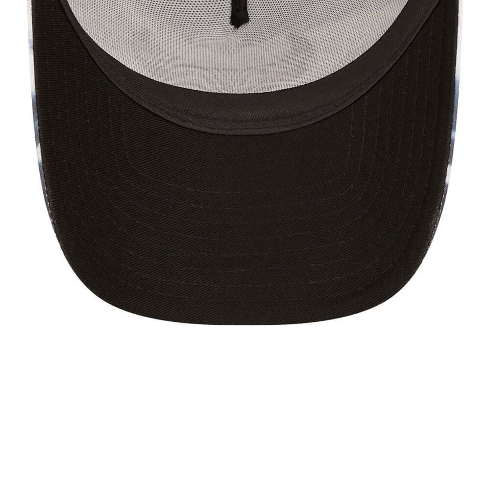 New Era NBA Chicago Bulls Cloud All Over Print Grey A-Frame Trucker Cap