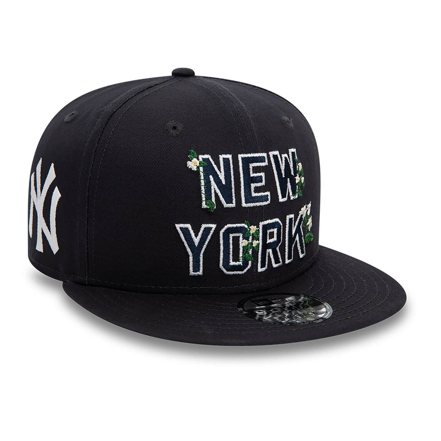 Šiltovka New Era 9FIFTY MLB  Flower Wordmark Snapback New York Yankees čierna