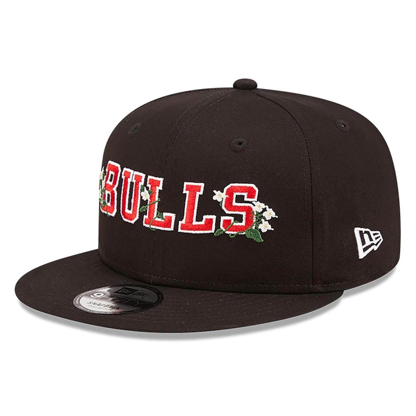 Šiltovka New Era 9FIFTY NBA Flower Wordmark  Snapback Chicago Bulls čierna