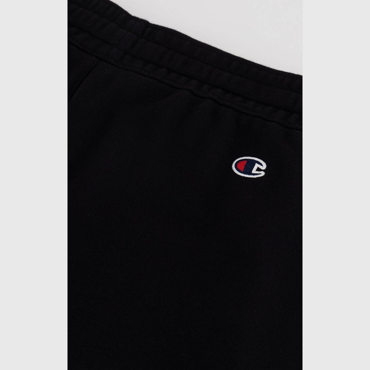 Champion logo Knitted long bermuda - black